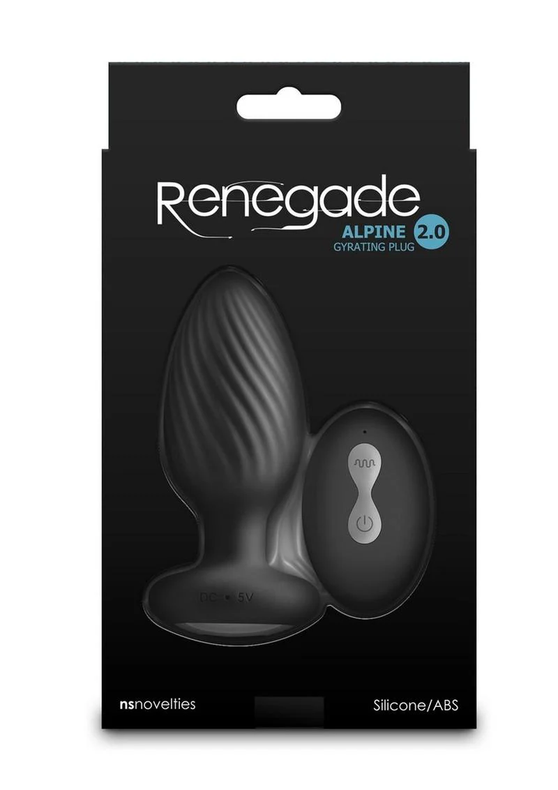 Renegade Alpine Rechargeable Anal Plug With Remote Control - Image 3