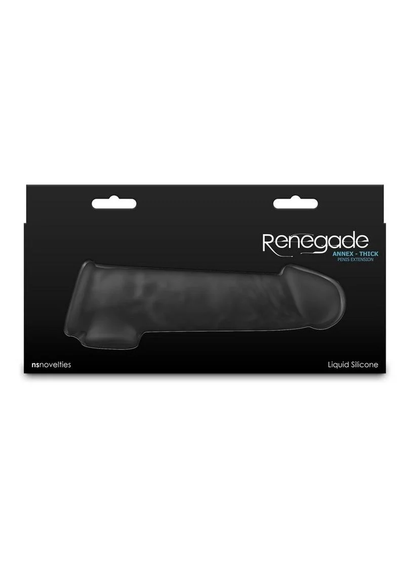 Renegade Annex Thick Penis Extension Liquid Silicone Stroker - Image 7