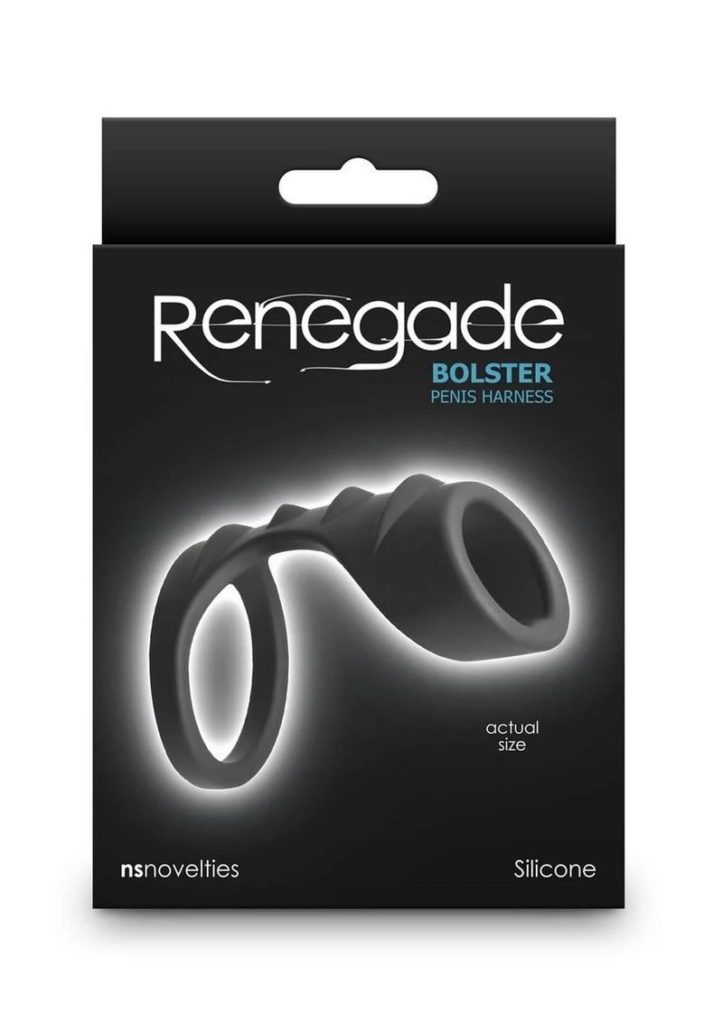 Renegade Bolster Silicone Penis Harness Comfortable And Textured Design - Image 4