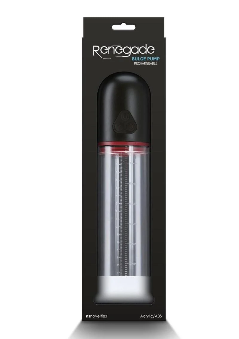 Renegade Bulge Rechargeable Penis Pump with Vibrating Function - Image 3