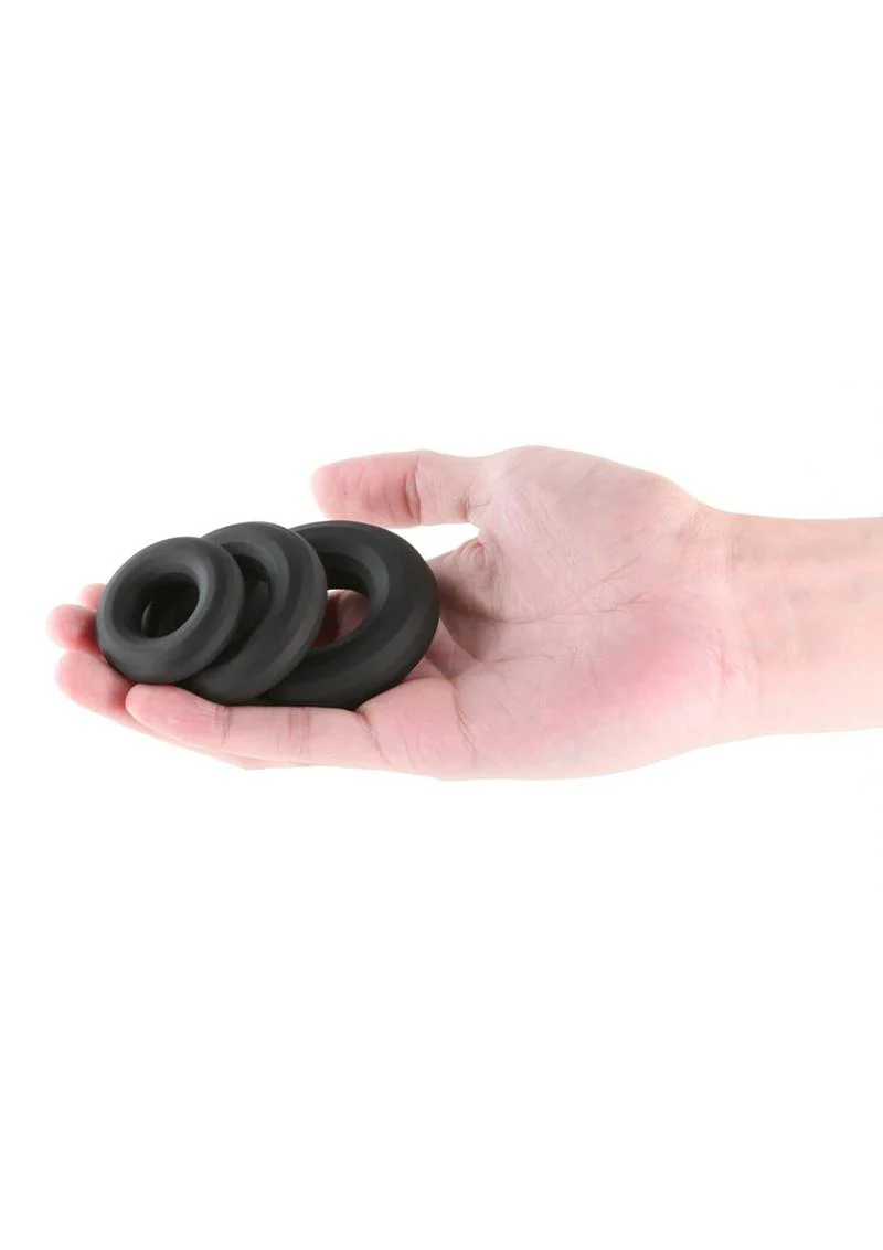Renegade Fireman Rings Super Stretchable Silicone Set - Image 2