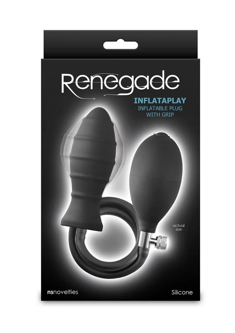 Renegade Inflataplay Inflatable Silicone Anal Plug - Image 3