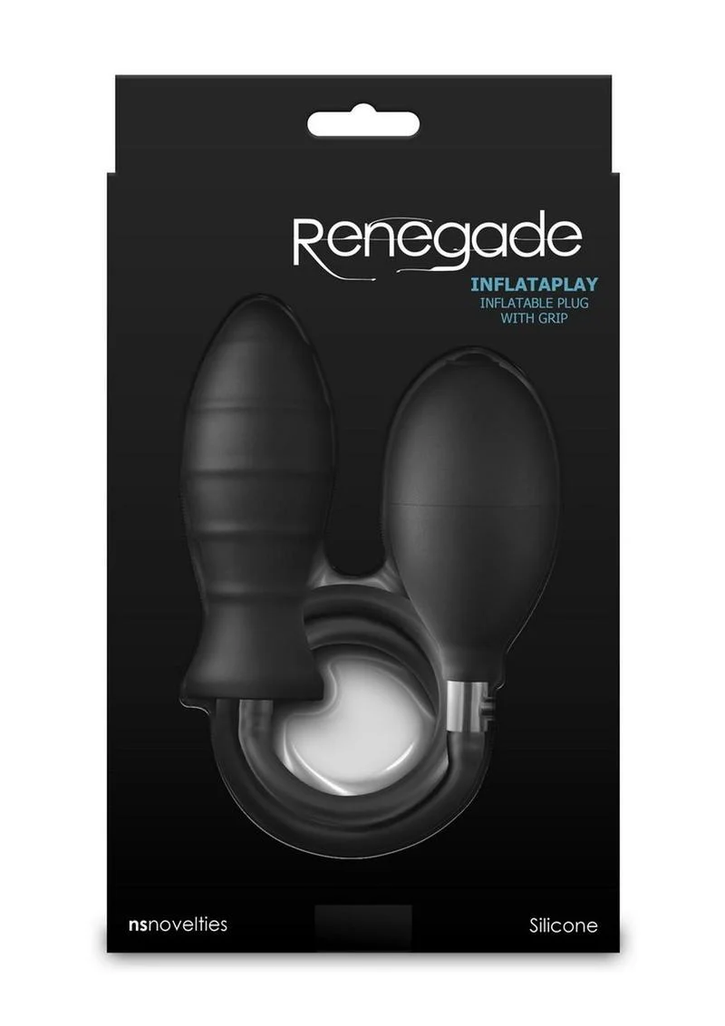 Renegade Inflataplay Inflatable Silicone Anal Plug - Image 4