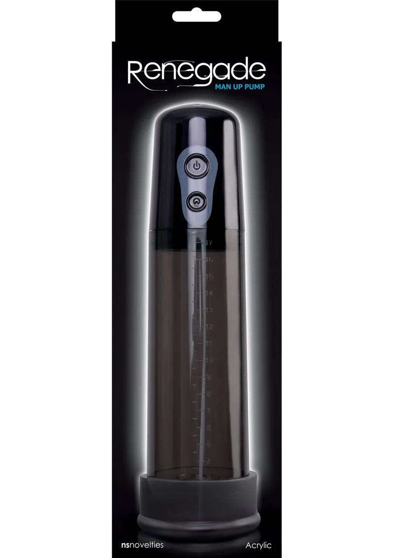 Renegade Man Up Pump Rechargeable Electric Penis Pump - Image 2