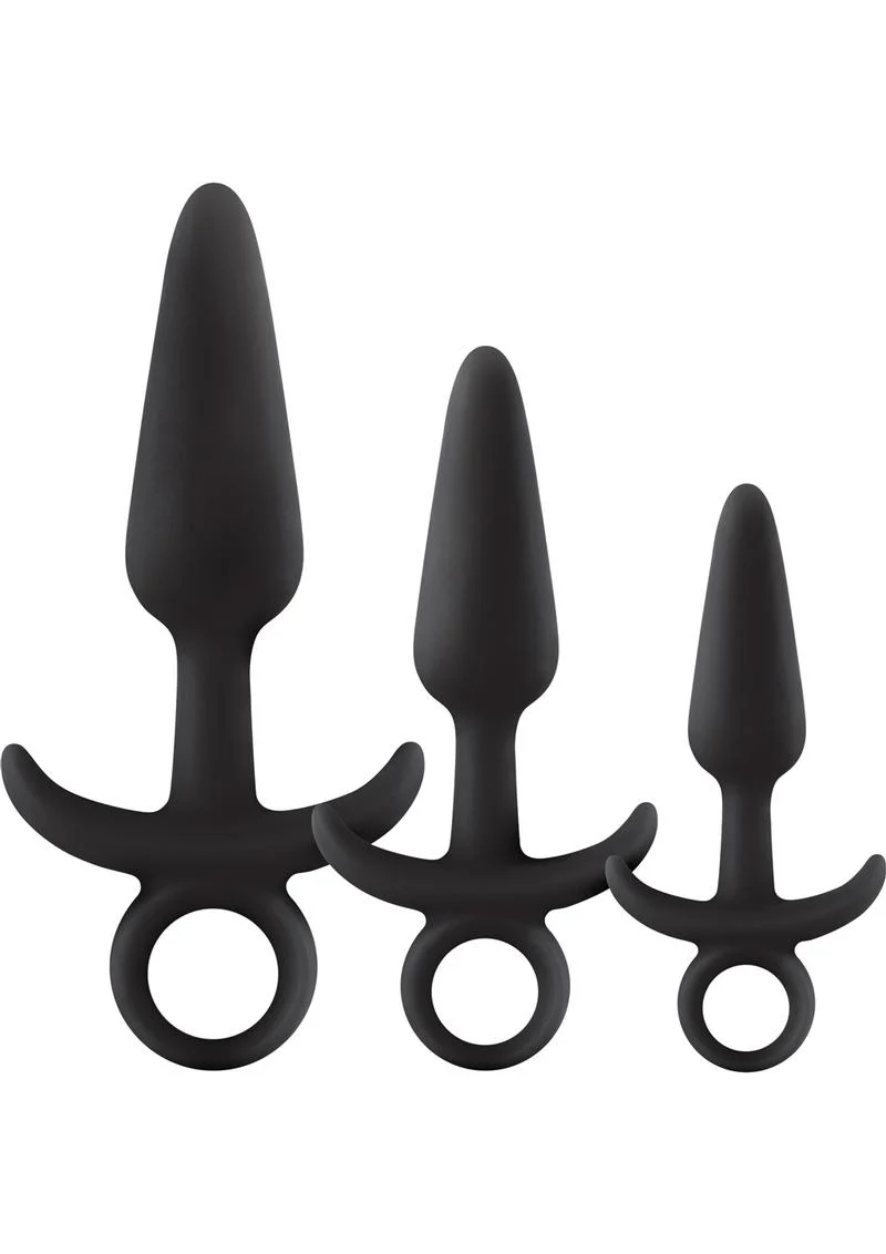 Renegade Men's Tool Kit Silicone Anal Plugs Set of 3