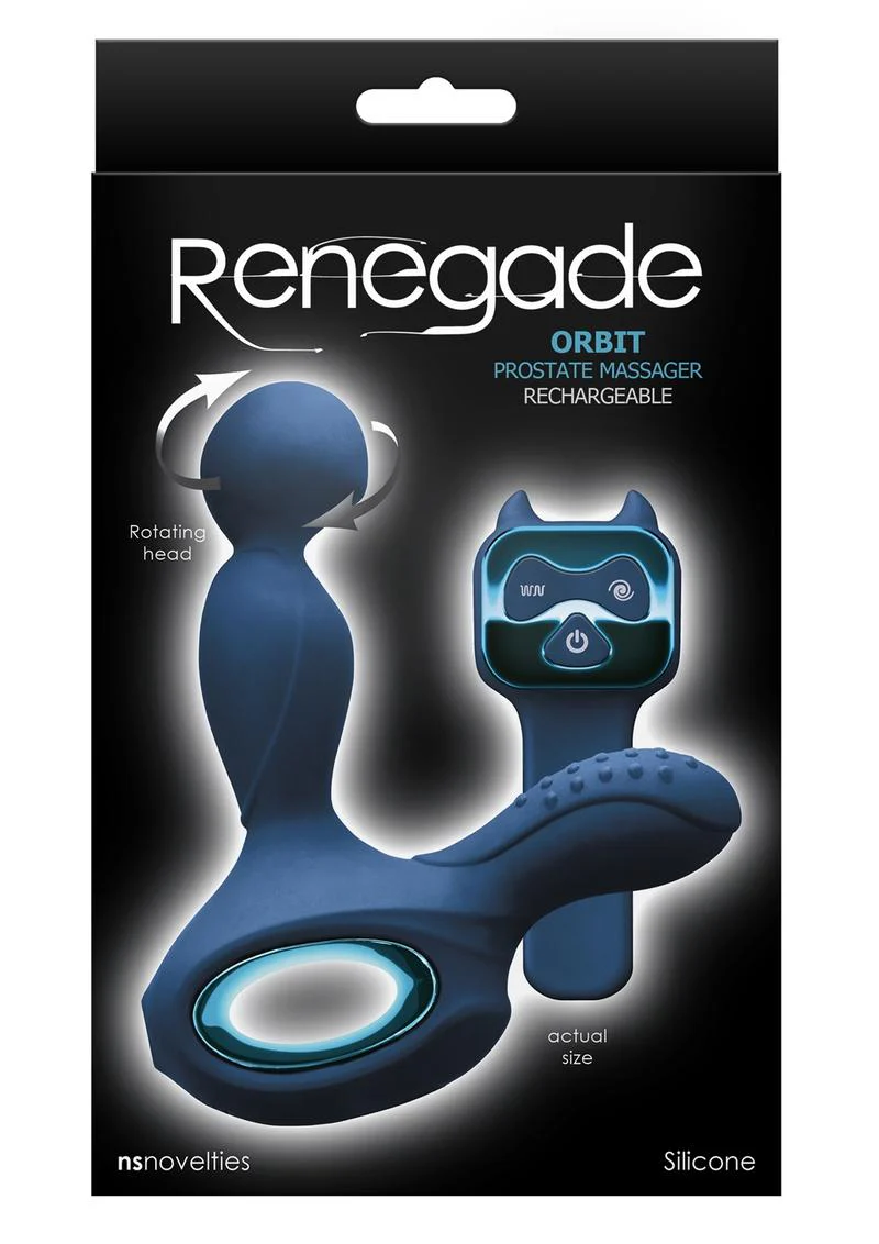 Renegade Orbit Rechargeable Silicone Prostate Massager - Image 2