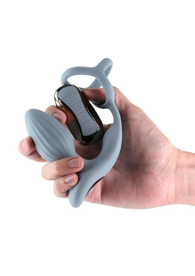 Renegade Pinnacle Rechargeable Silicone Prostate Stimulator with Remote - Image 2
