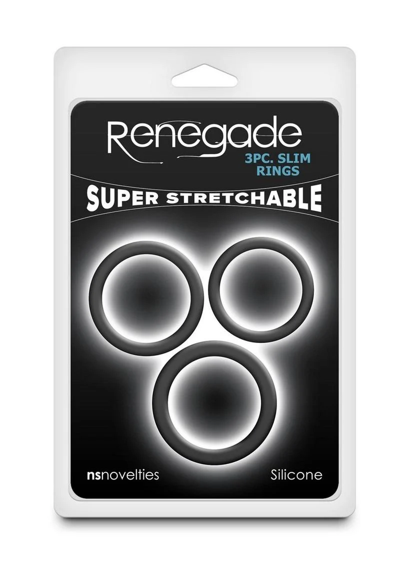 Renegade Slim Silicone Rings Stretchable - Image 3