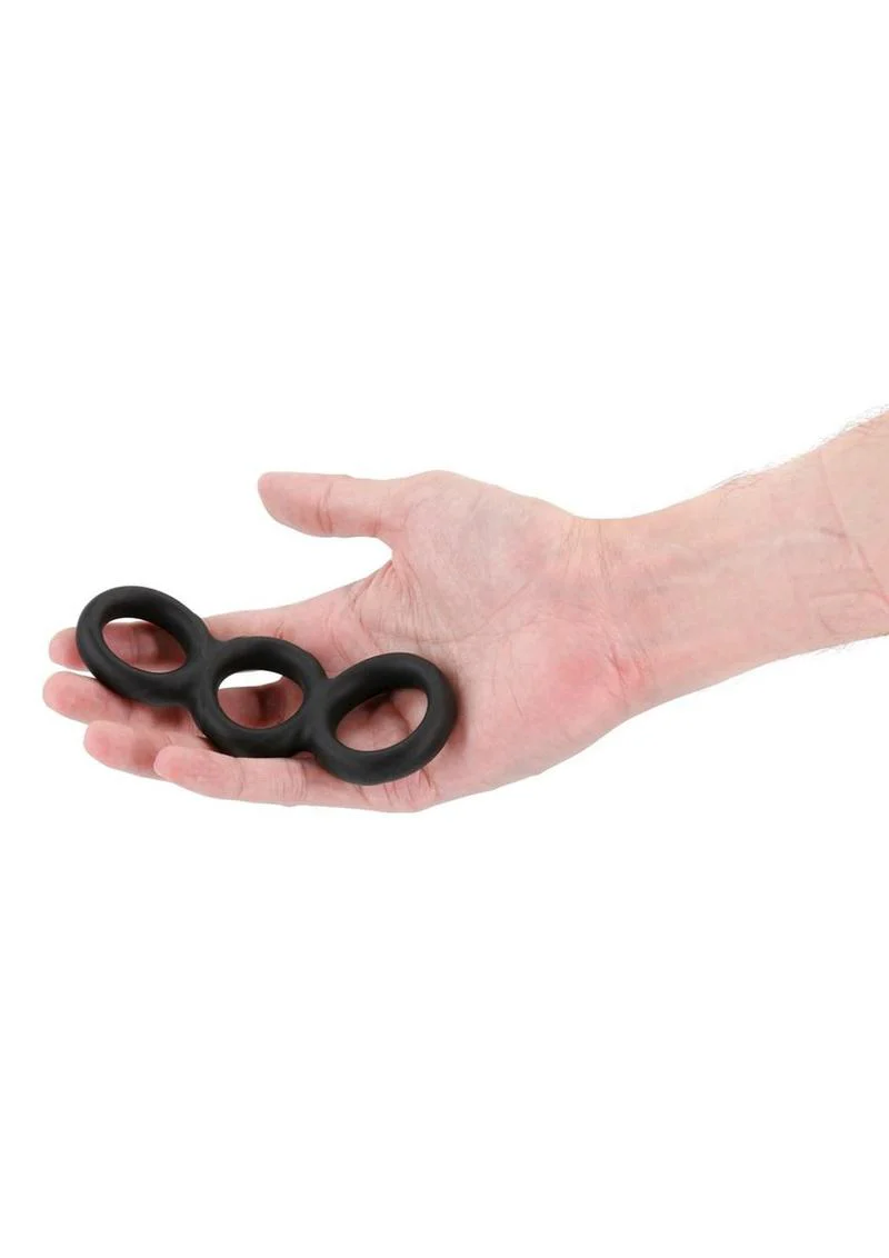 Renegade Threefold Super Stretchable Silicone Cock Ring - Image 2