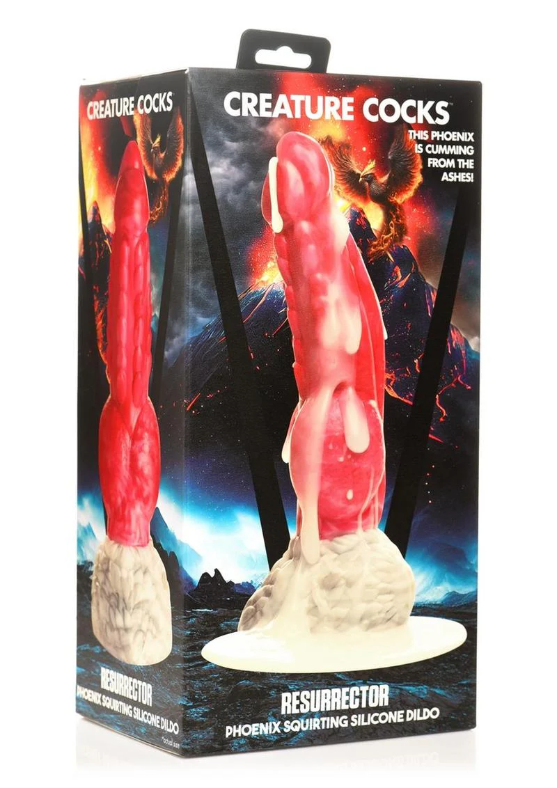 Resurrector Phoenix Squirting Silicone Dildo - Image 4