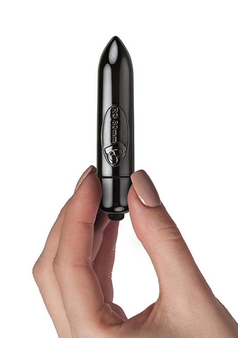 RO 80MM 7-Speed Midnight Metal Bullet Vibrator - Image 2