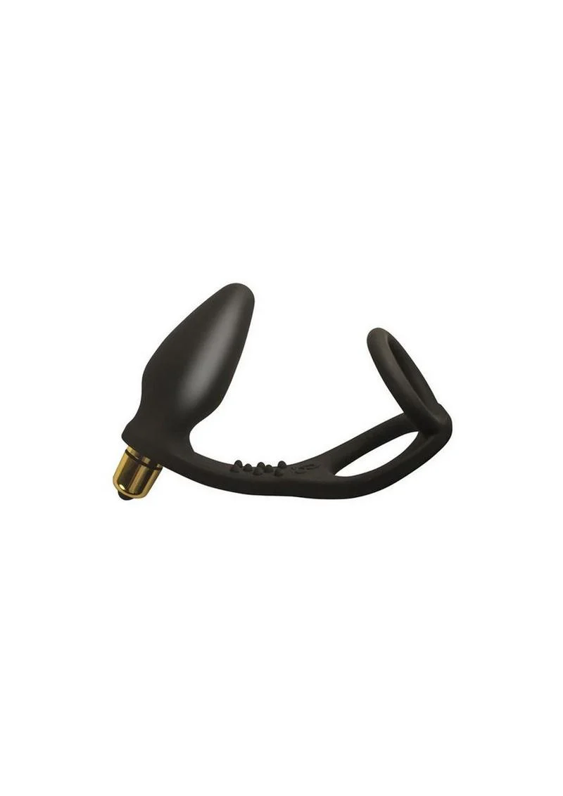 Ro Zen 7 Speed Vibrating Silicone Cock Ring Butt Plug - Image 2