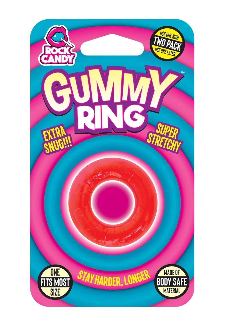 Rock Candy Gummy Extra Snug And Super Stretchy Cock Ring - Image 13