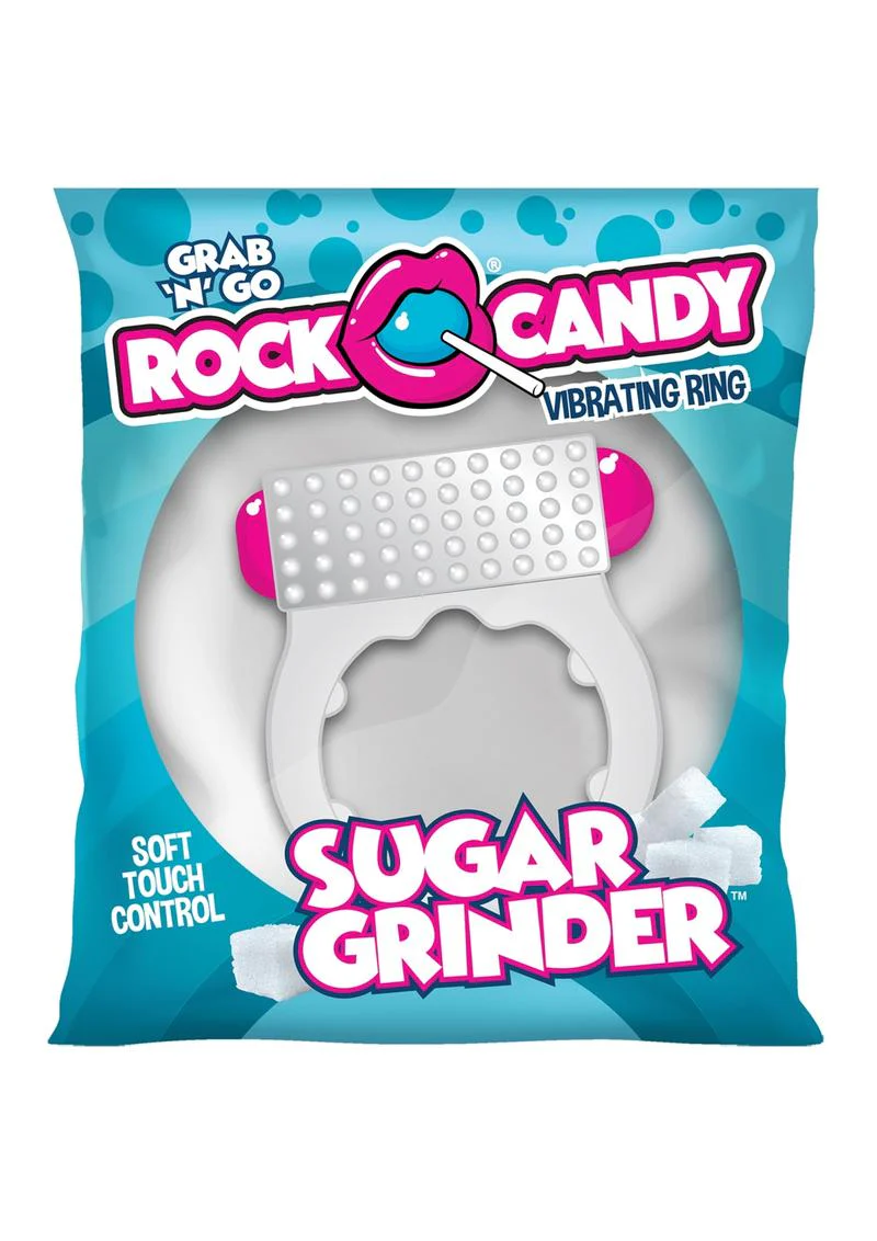 Rock Candy Sugar Grinder Vibrating Ring White with Soft-Touch Control - Image 15