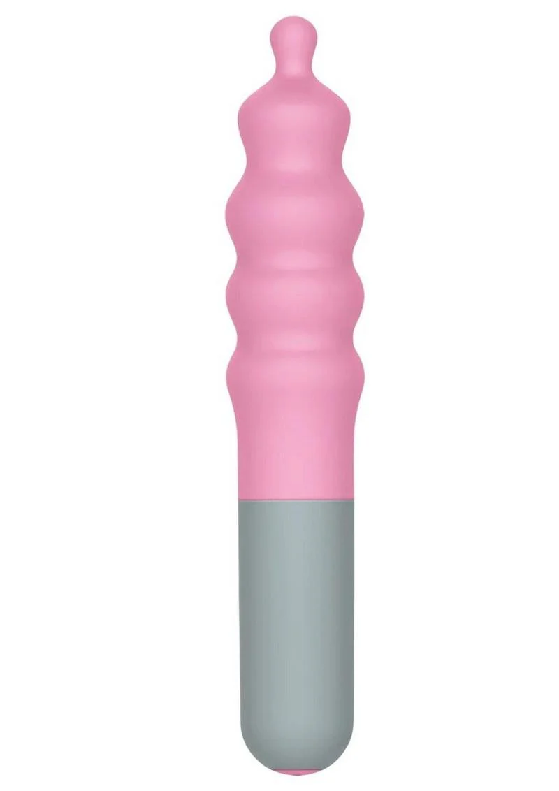 Rock Candy Sweet Stash Bubble Gusher Rechargeable Silicone Vibrator