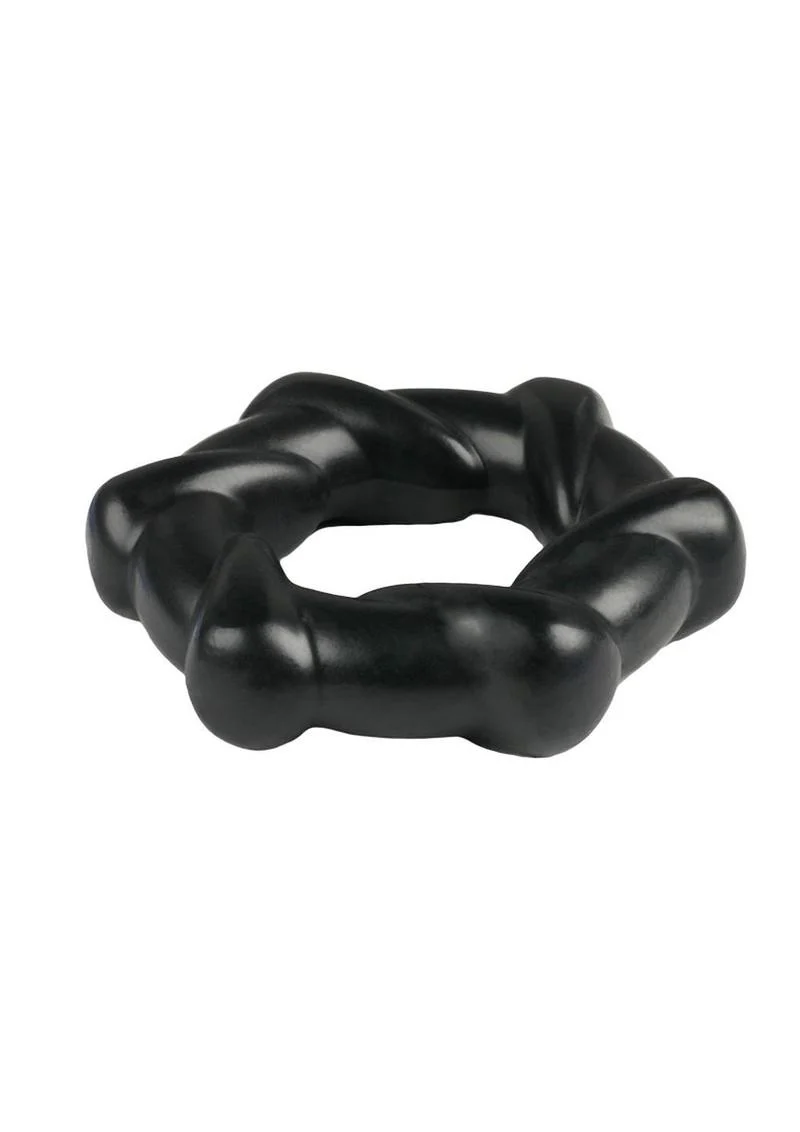 Rock Candy Taffy Twist Snug And Spiraled Erection Ring With Easy Care - Image 2
