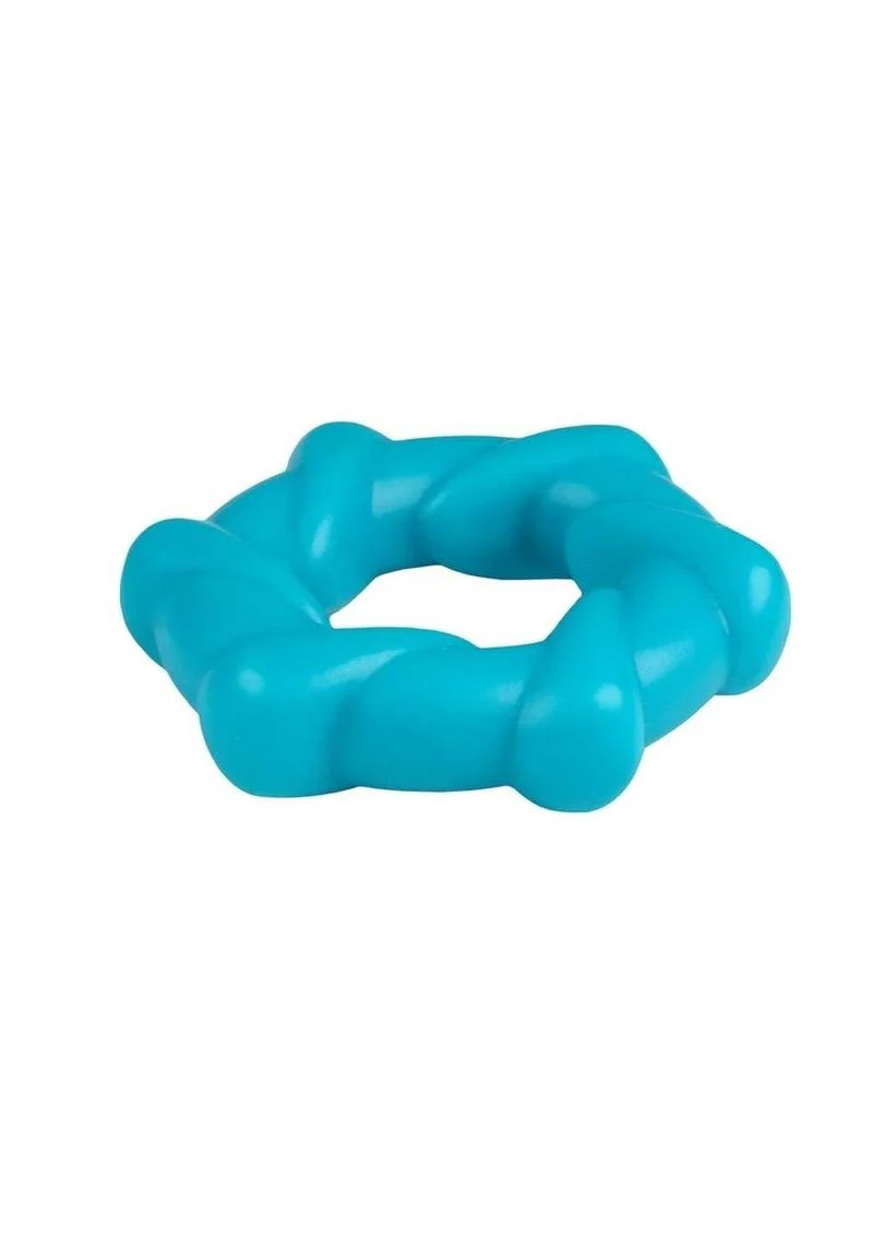 Rock Candy Taffy Twist Snug And Spiraled Erection Ring With Easy Care - Image 5