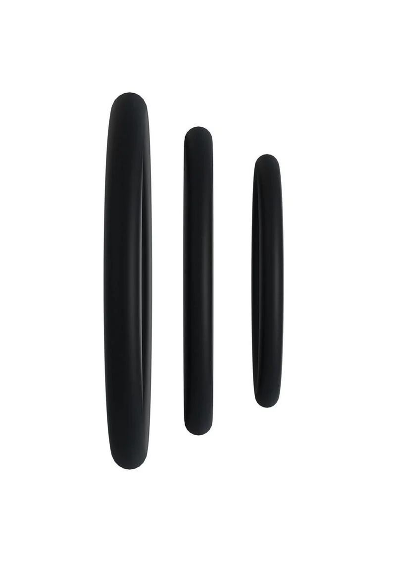 Rock Solid Tri Pack Rubber Gasket Cock Ring - Image 2