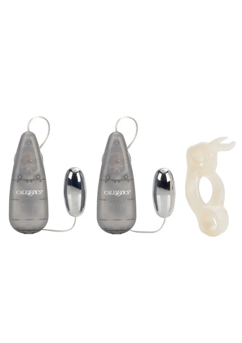 Rockin Rabbit Multi Speed Vibrating Cock Ring with Stimulators - Image 2