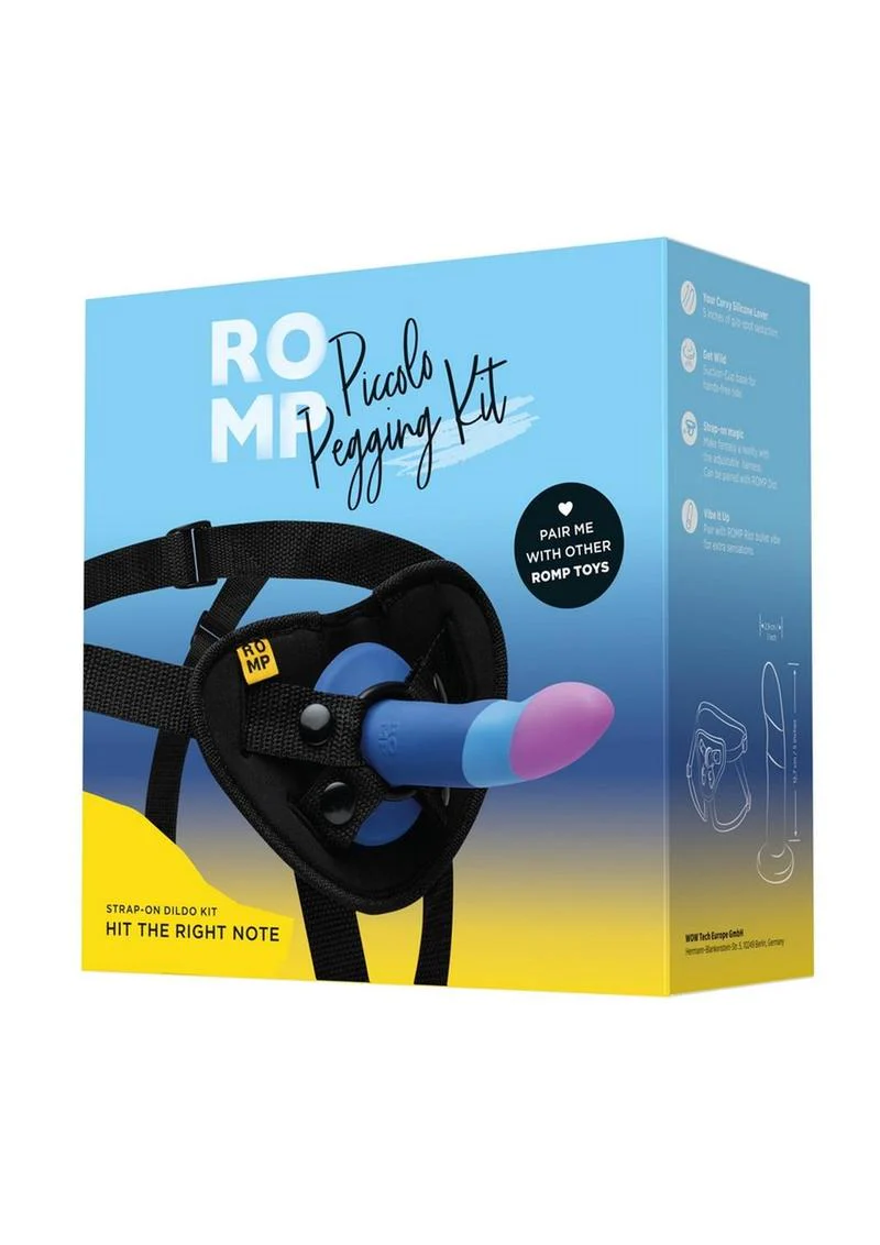 Romp Piccolo Pegging Kit Adjustable Strap-On Experience - Image 4