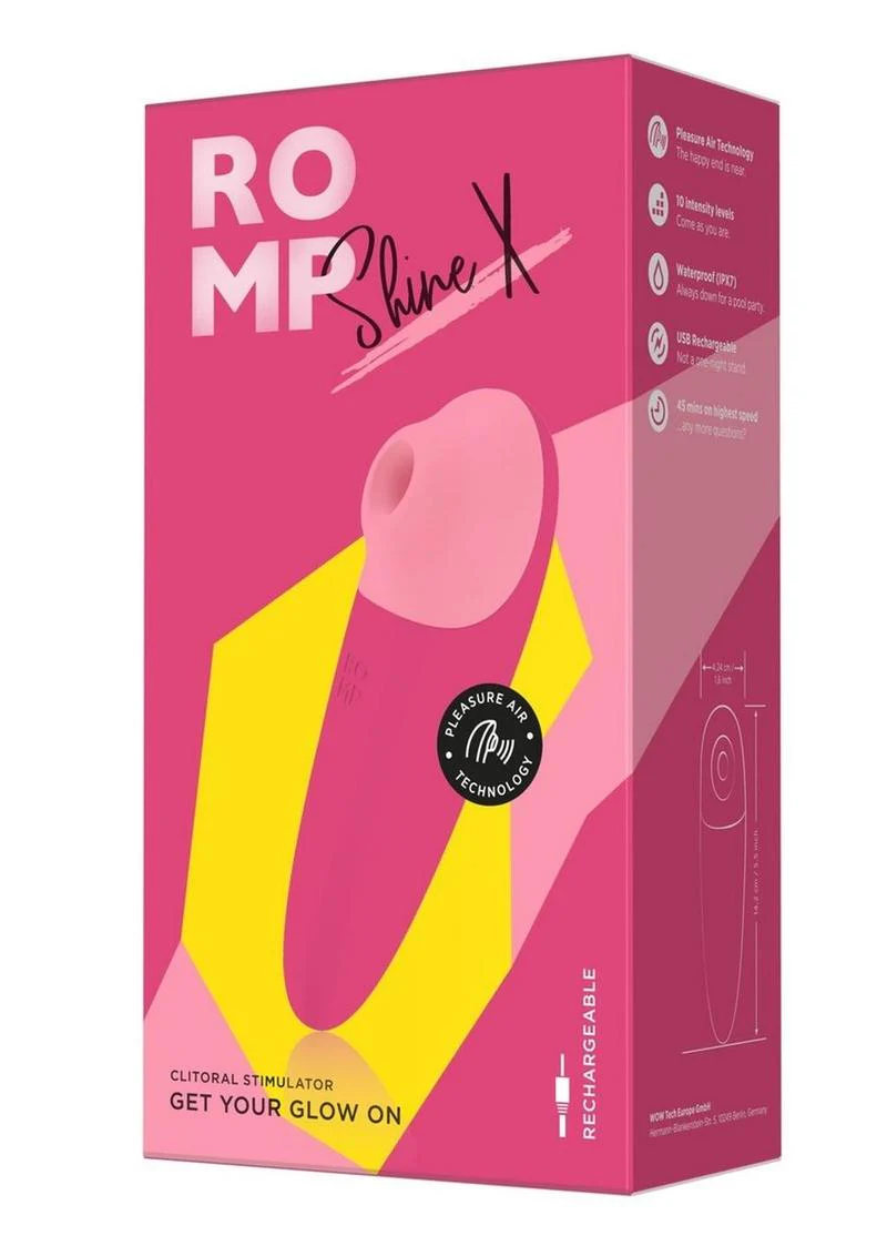 ROMP Shine X Rechargeable Clitoral Air Stimulator - Image 4