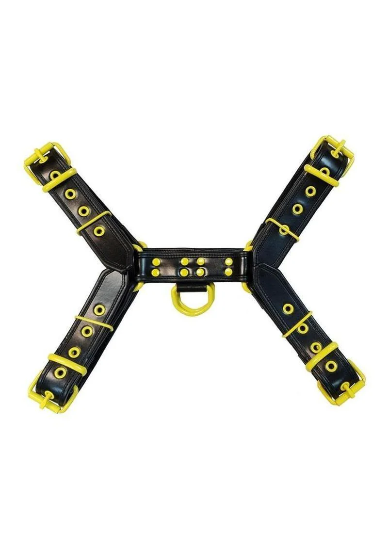 Rouge Leather X-Large Harness Accents for Bold Play