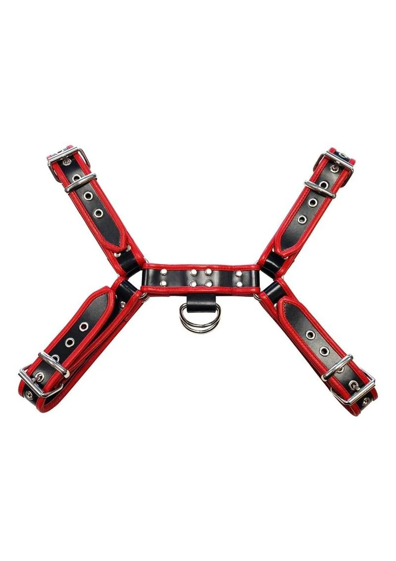 Rouge Over-the-Head Adjustable Leather Front Harness - Image 2