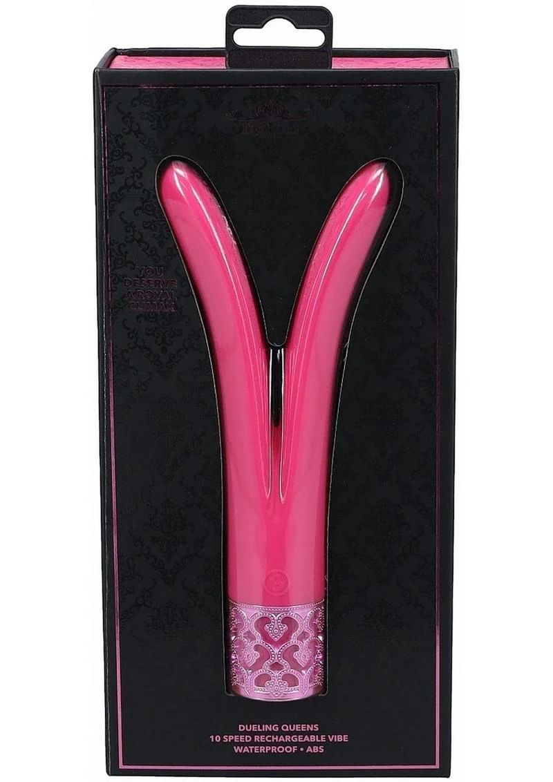 Royal Gems Dueling Queens Silicone Vibrator - Image 6