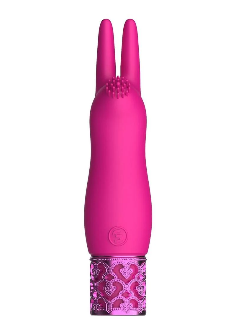 Royal Gems Elegance Silicone Rechargeable Bullet 10-Speed Toy - Image 3