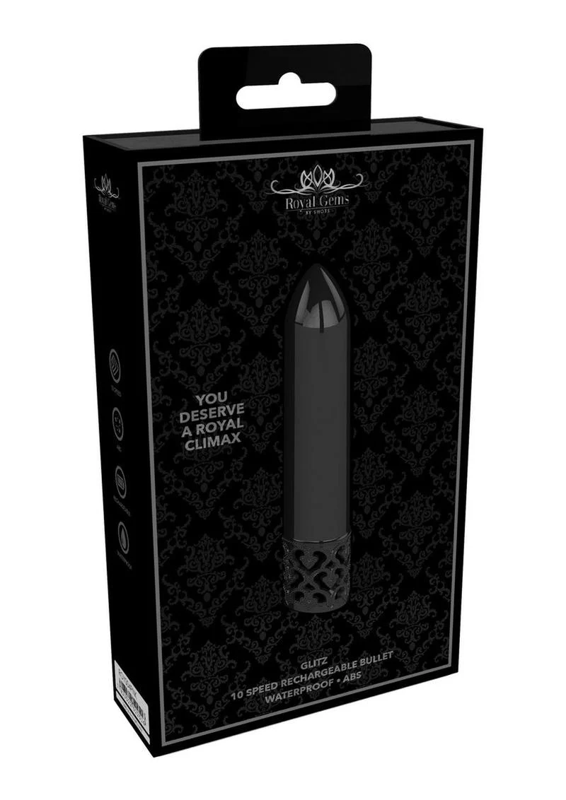 Royal Gems Glitz Rechargeable Bullet Vibrator - Image 2