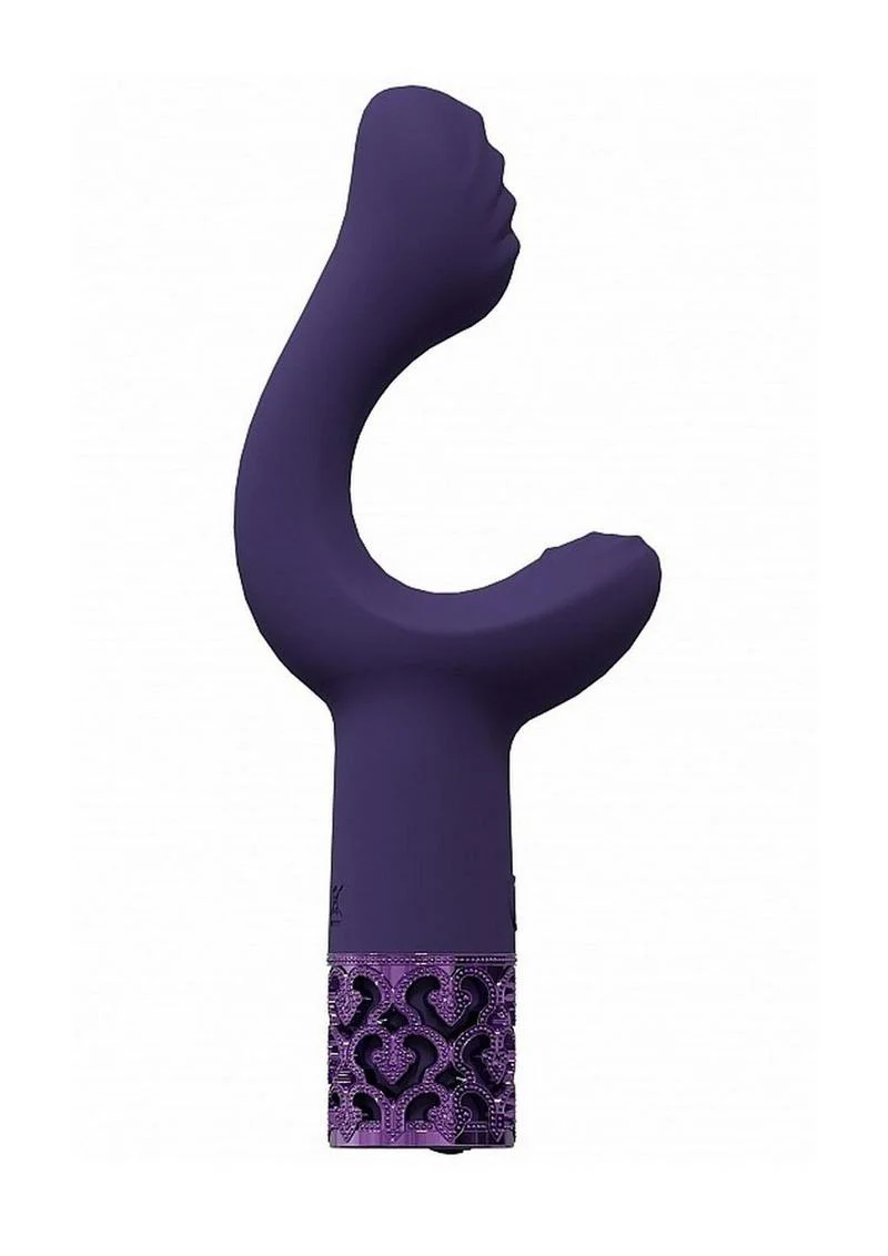 Royal Gems Majestic Waterproof Rechargeable Silicone Vibrator - Image 2