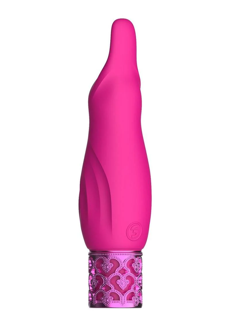 Royal Gems Sparkle Silicone Rechargeable Bullet Vibrator - Image 2