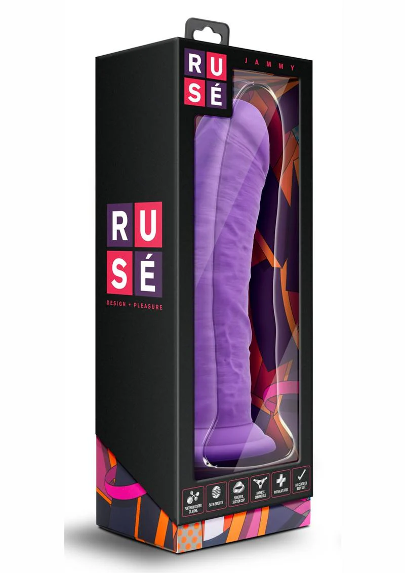 Ruse Jammy 8-Inch Silicone Dildo Realistic Design for Pleasure - Image 8