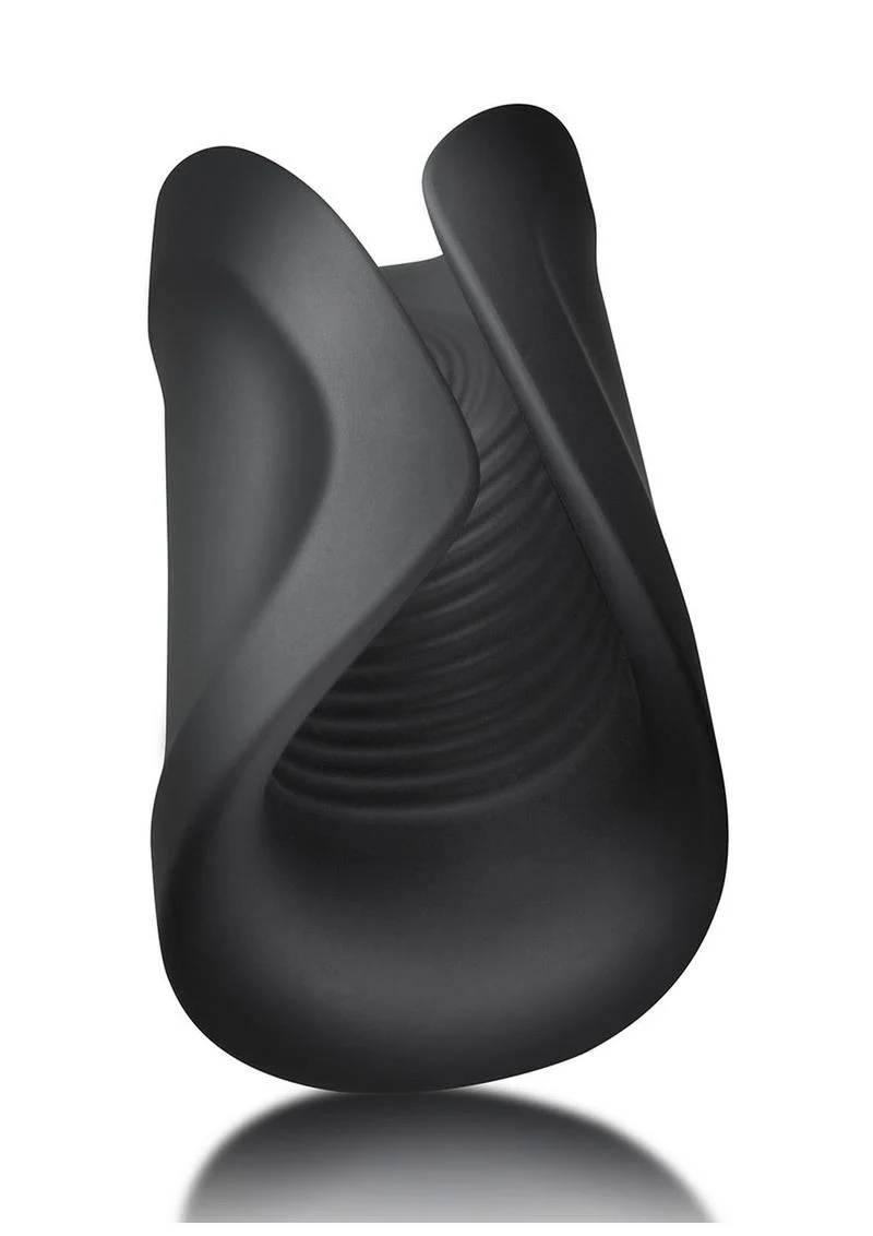 Rush Silicone Vibrating Textured Masturbator 10-Mode Waterproof Toy