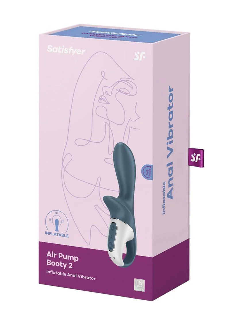 Satisfyer Air Pump Booty 2 Inflatable Anal Vibrator - Image 4