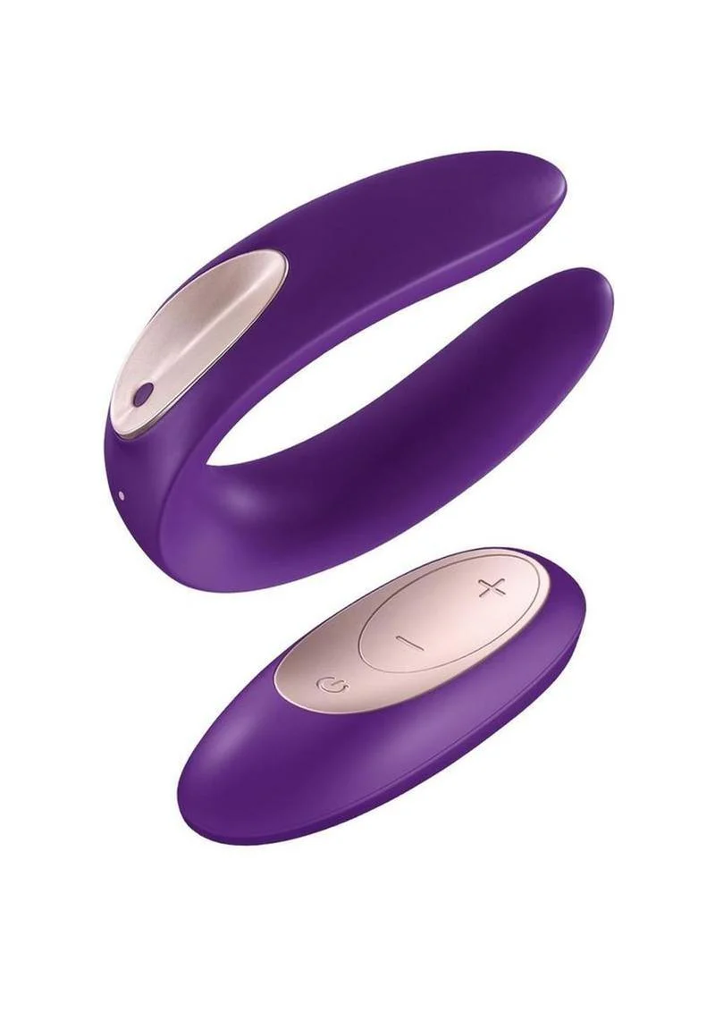 Satisfyer Double Plus Partner Couples Vibrator with Remote Control