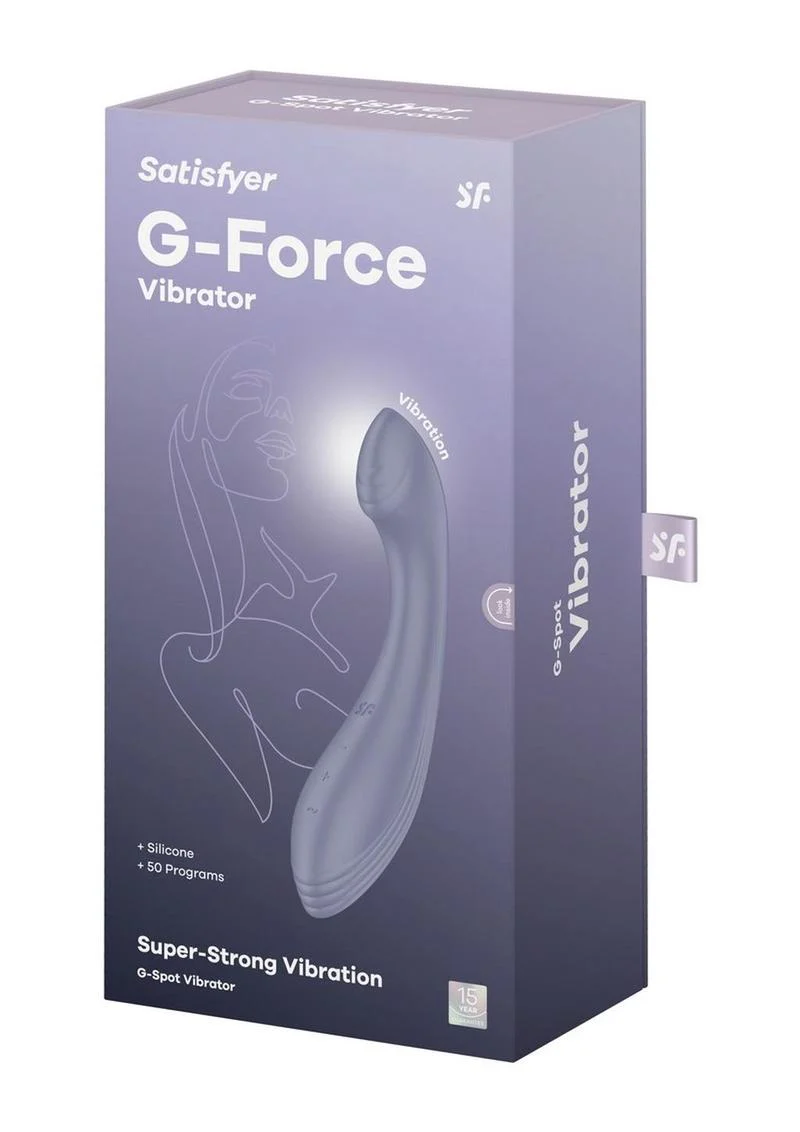 Satisfyer G-Force Rechargeable Silicone Vibrator - Image 2