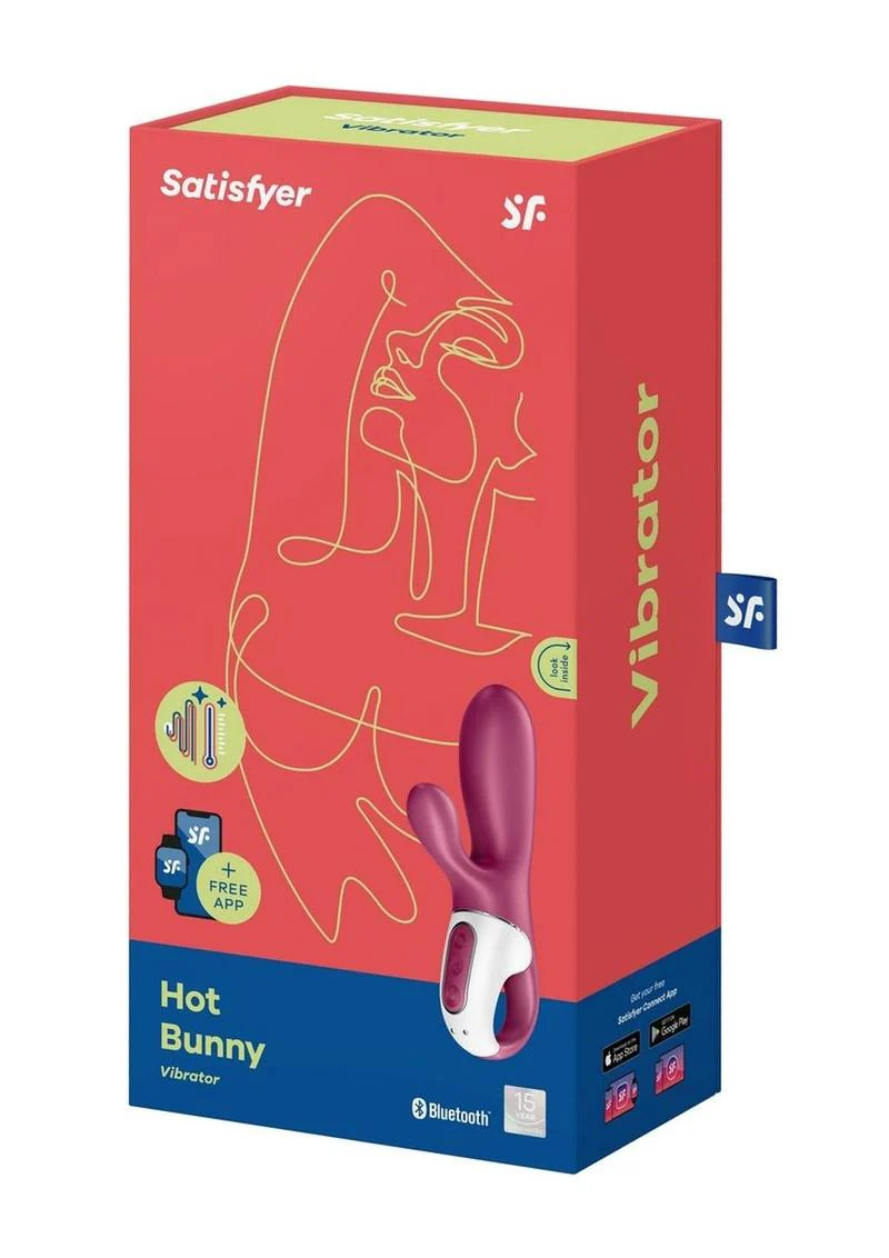 Satisfyer Hot Bunny Warming Rabbit Vibrator - Image 4