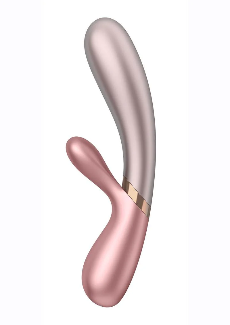 Satisfyer Hot Lover Dual Stim Vibrator Silicone with Warming Feature