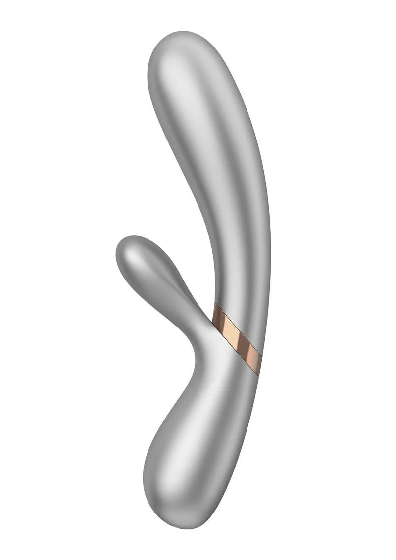 Satisfyer Hot Lover Dual Stim Vibrator Silicone with Warming Feature - Image 4