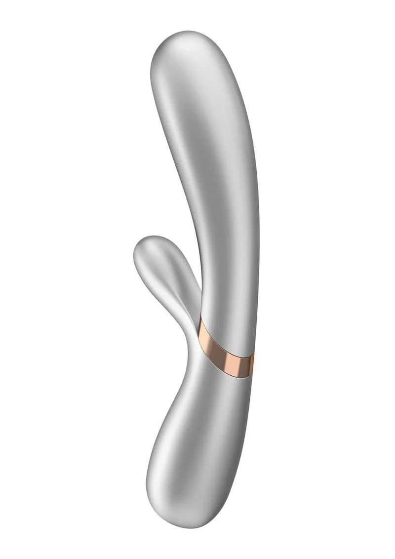 Satisfyer Hot Lover Dual Stim Vibrator Silicone with Warming Feature - Image 5