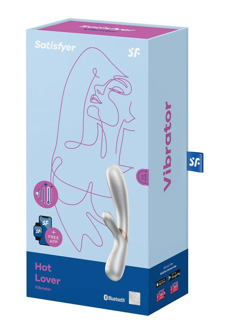 Satisfyer Hot Lover Dual Stim Vibrator Silicone with Warming Feature - Image 8