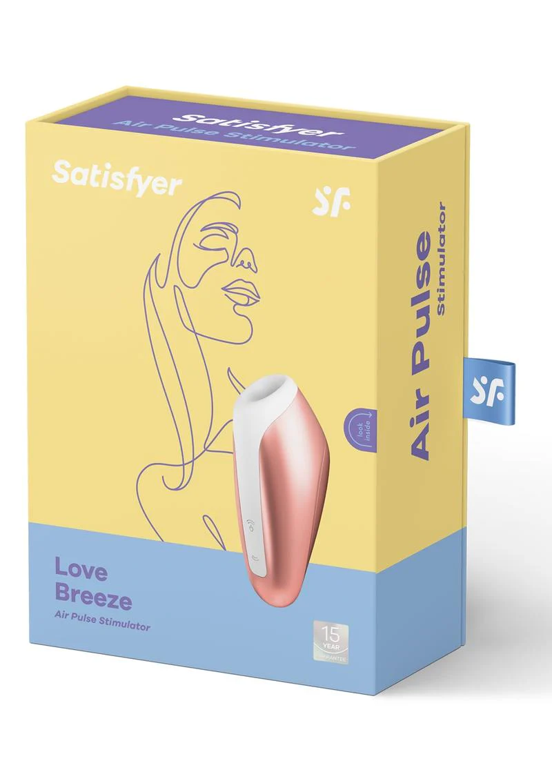 Satisfyer Love Breeze Air Pulse Stimulator Rechargeable Clitoral Vibrator - Image 4
