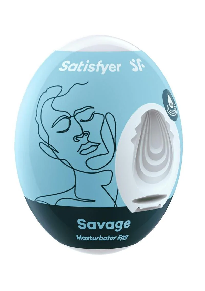 Satisfyer Masturbator Egg 3-Pack Set With Hydro Active Technology