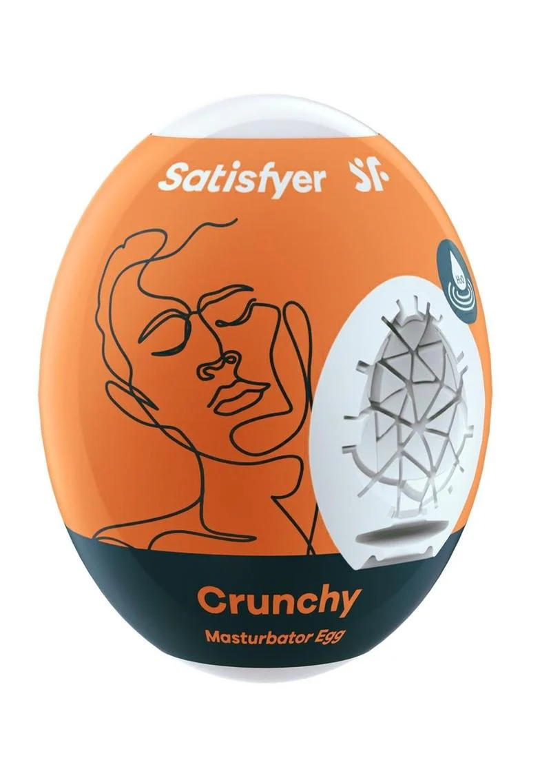 Satisfyer Masturbator Egg With Hydro Active Technology - Image 2