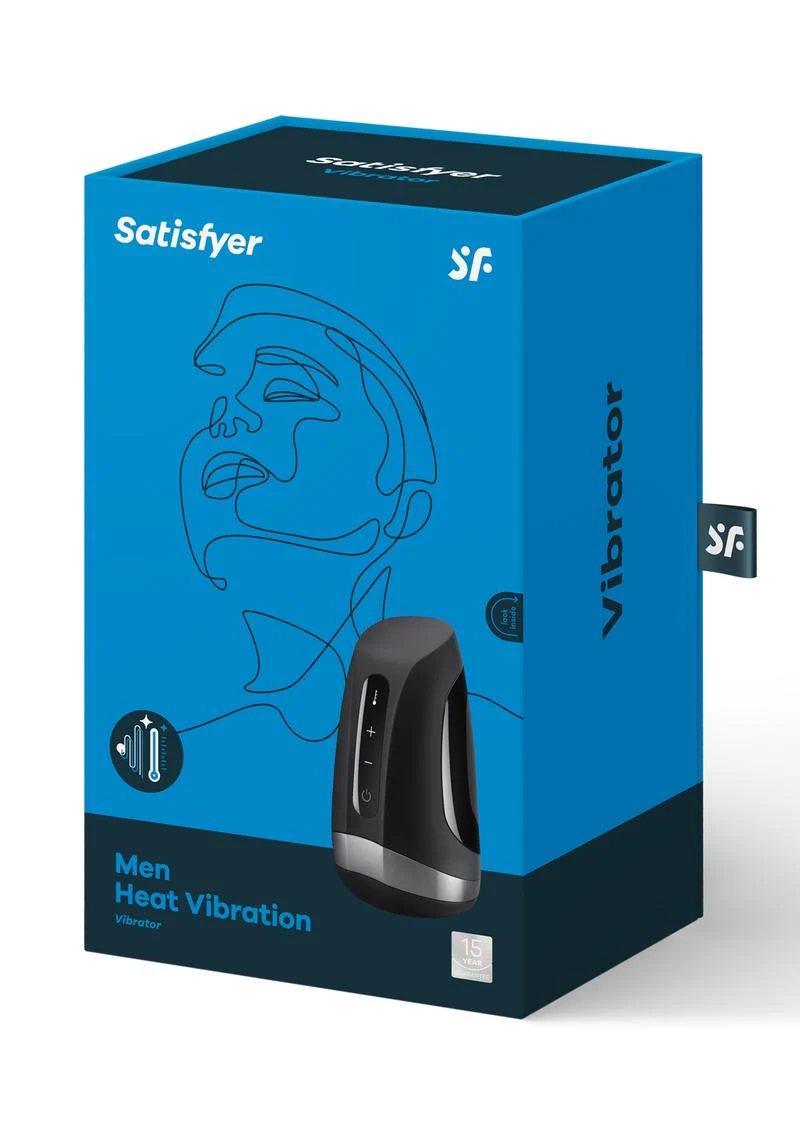Satisfyer Men Heat Vibration Warming Male Vibrator with Deep Pulses - Image 4