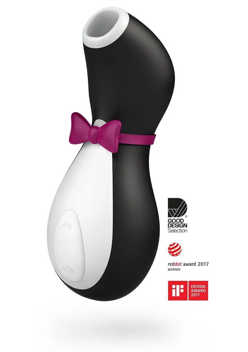 Satisfyer Penguin Air Pulse Stimulator Rechargeable Clitoral Vibrator