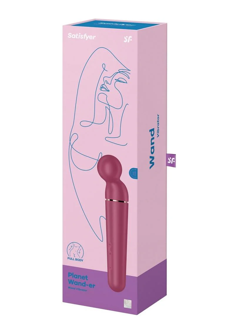 Satisfyer Planet Wand er Powerful Rechargeable Full Body Wand Vibrator - Image 12