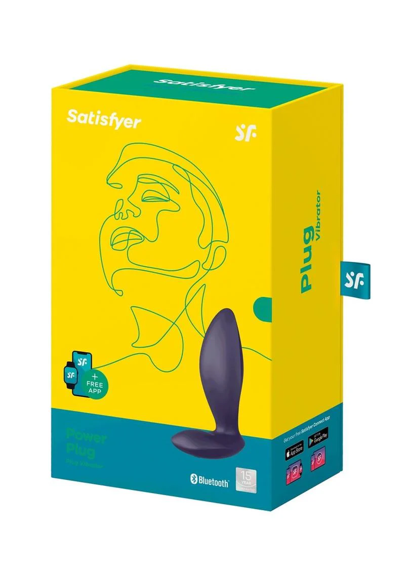 Satisfyer Power Plug Silicone Anal Vibrator with App Control - Image 4