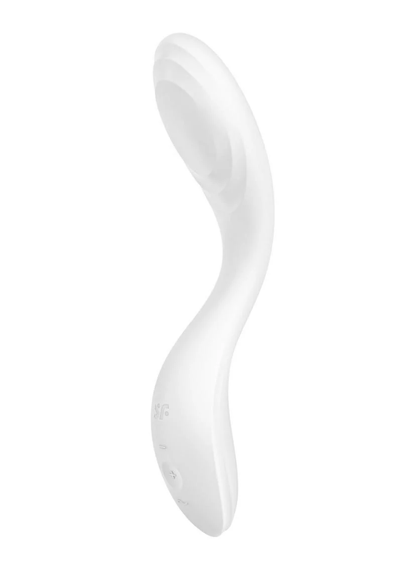 Satisfyer Rrrolling Pleasure Rechargeable Mint Silicone Vibrator - Image 4